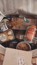 Load and play video in Gallery viewer, Golden Hour Hamper Basket
