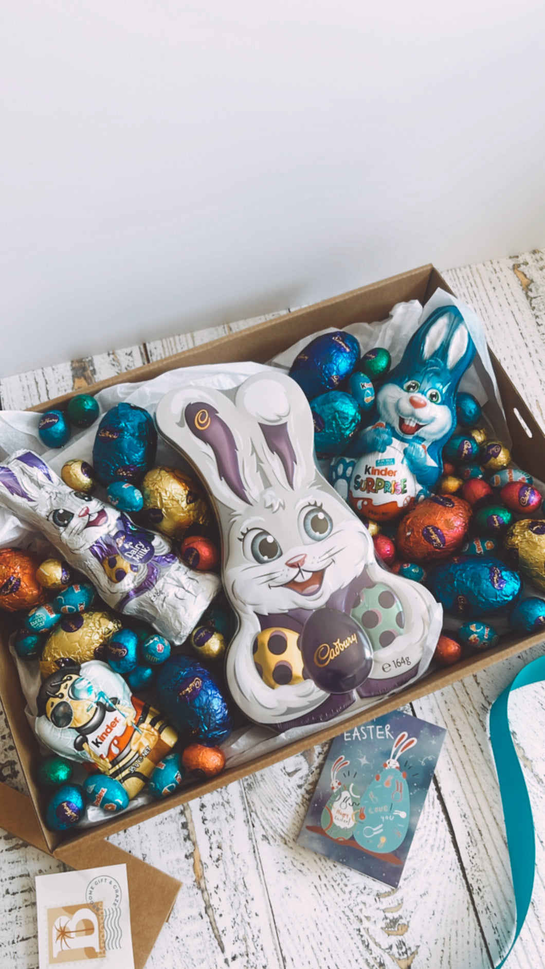 Easter Treats Gift Box - Medium - Blue