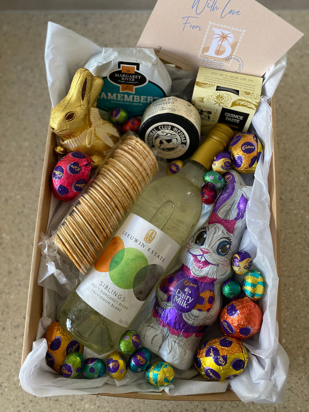 Easter White Wine Box Medium