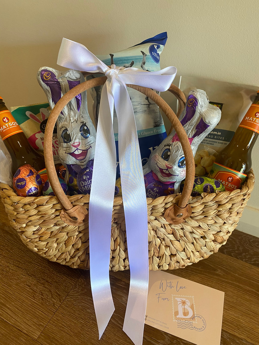 Easter Goodies Carry Basket