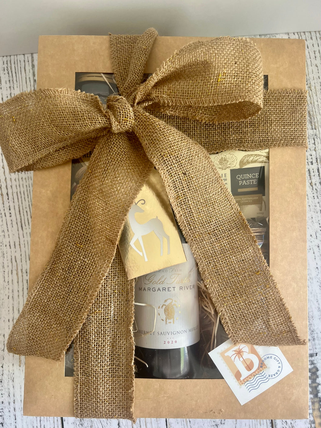 Red Wine Christmas Gift Box