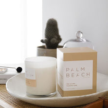 Load image into Gallery viewer, Lilies and Leather - Palm Beach Collection Standard Candle 420g
