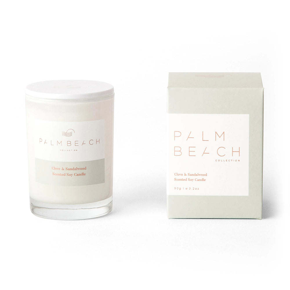 Clove and Sandalwood - Palm Beach Collection Mini Candle 90g