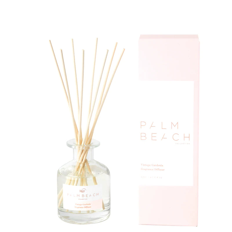 Vintage Gardenia - Palm Beach Collection Mini Diffuser 50ml