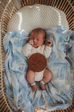 Load image into Gallery viewer, Snuggle Hunny Kids - Organic Cotton Muslin Wrap - Even Tide
