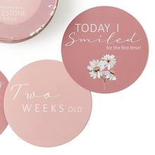 Load image into Gallery viewer, Snuggle Hunny Kids - Reversible Milestone cards - Daisy
